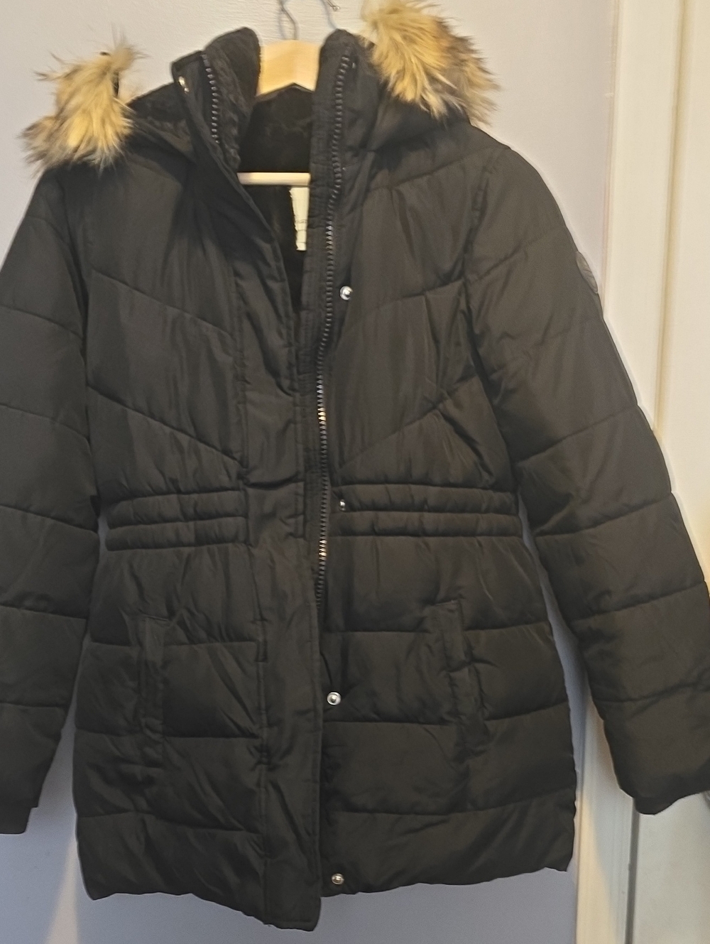 A&F Black Winter Jacket